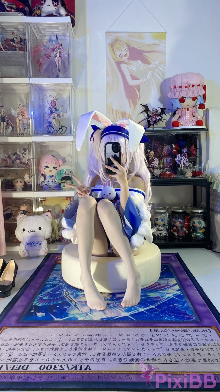 Cosplayer white oak Shirly azur lane Lafite 2 PixiBB.COM 081