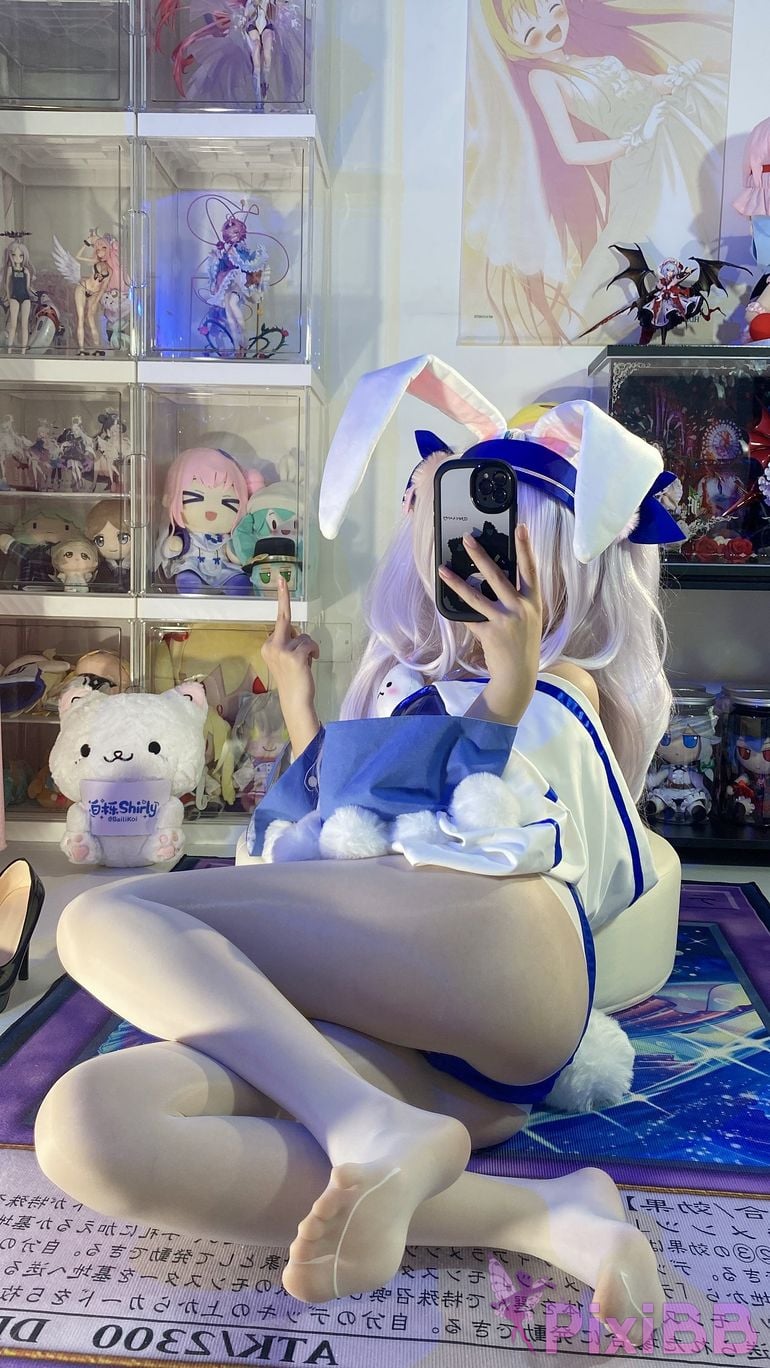 Cosplayer white oak Shirly azur lane Lafite 2 PixiBB.COM 086