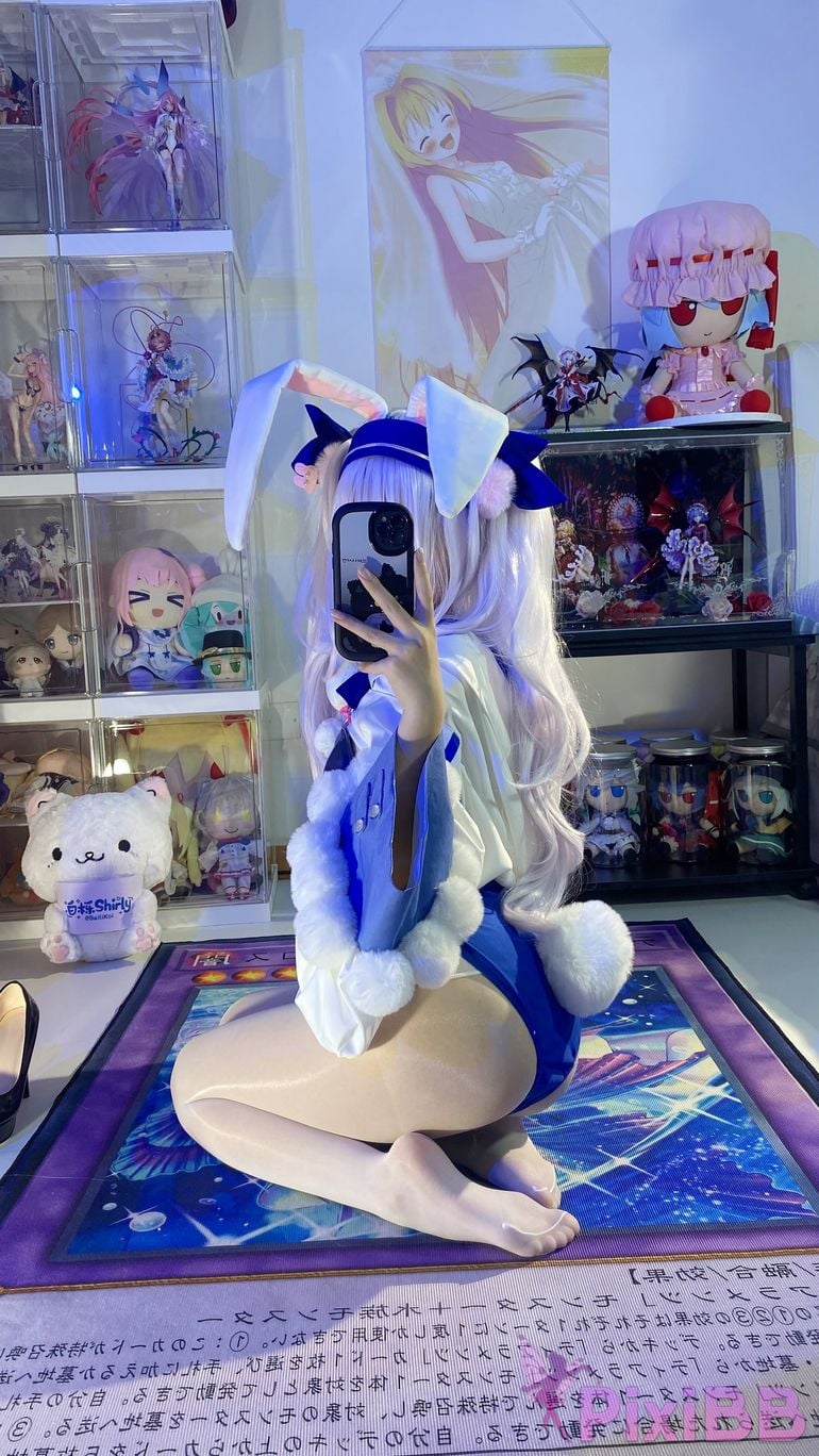 Cosplayer white oak Shirly azur lane Lafite 2 PixiBB.COM 092