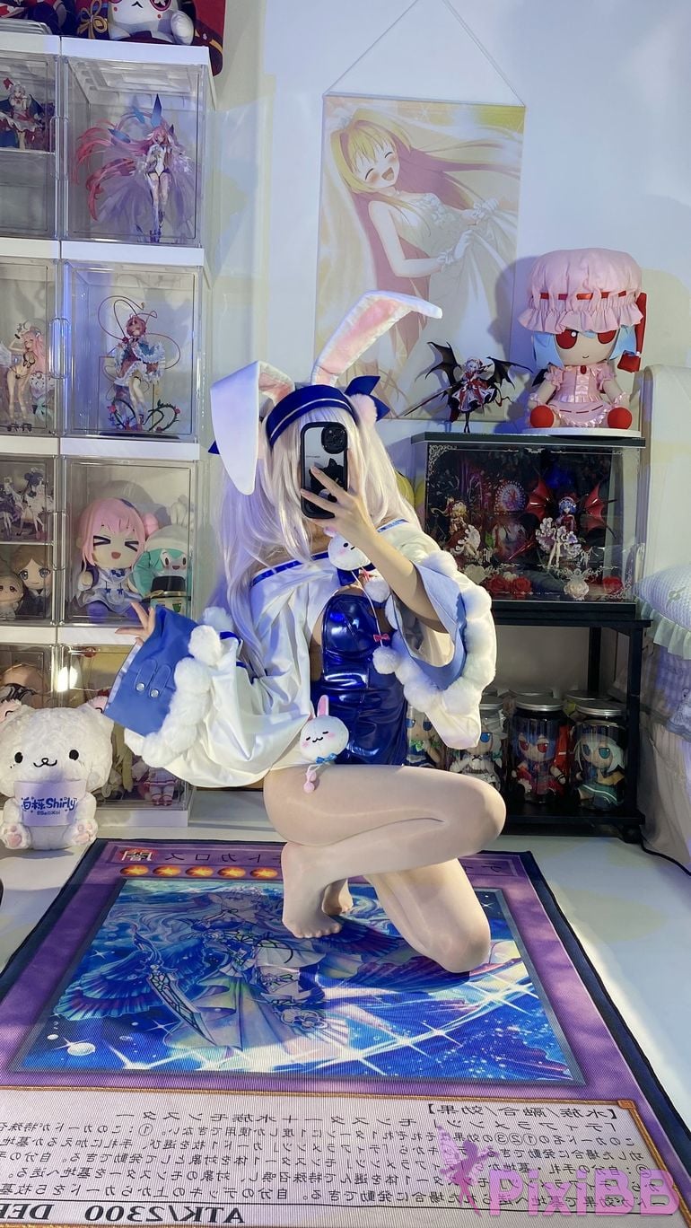 Cosplayer white oak Shirly azur lane Lafite 2 PixiBB.COM 095