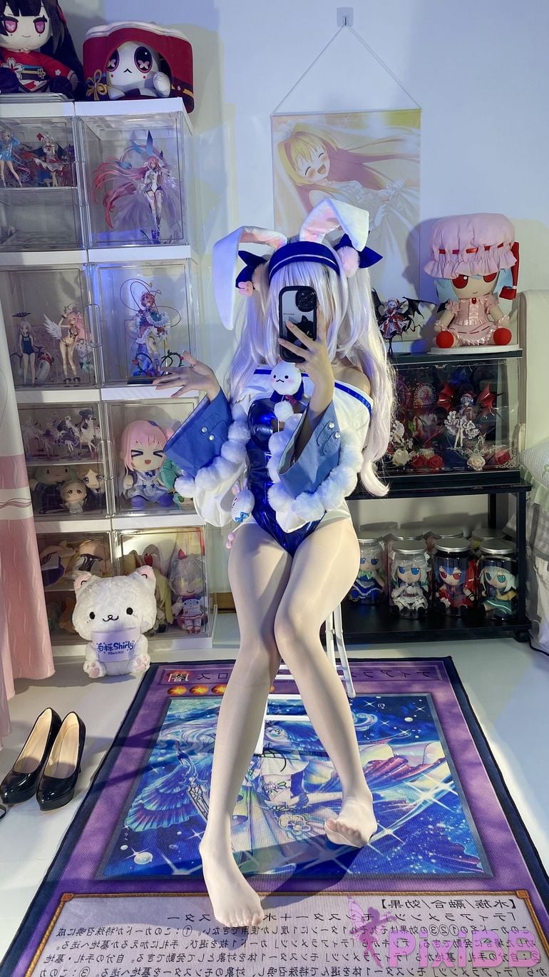 Cosplayer white oak Shirly azur lane Lafite 2 PixiBB.COM 096