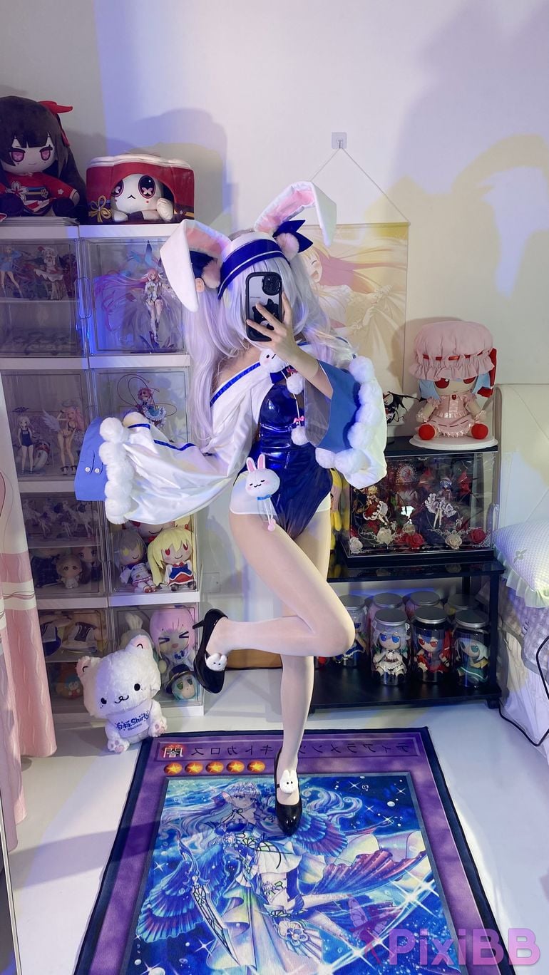 Cosplayer white oak Shirly azur lane Lafite 2 PixiBB.COM 097
