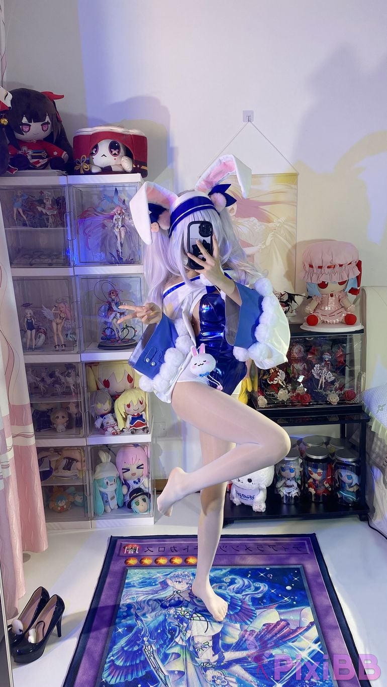 Cosplayer white oak Shirly azur lane Lafite 2 PixiBB.COM 115