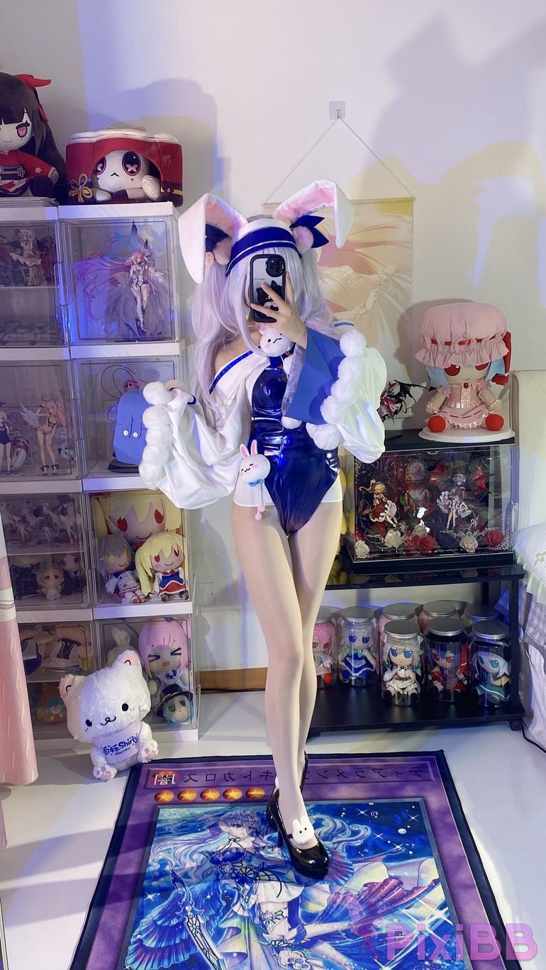 Cosplayer white oak Shirly azur lane Lafite 2 PixiBB.COM 116