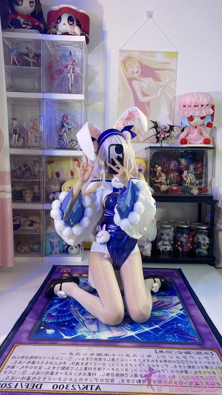 Cosplayer white oak Shirly azur lane Lafite 2 PixiBB.COM 119
