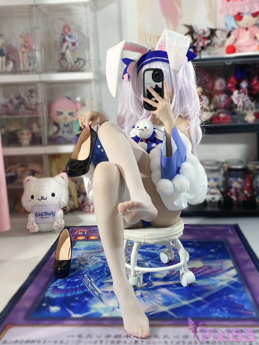 Cosplayer white oak Shirly azur lane Lafite 2 PixiBB.COM 121