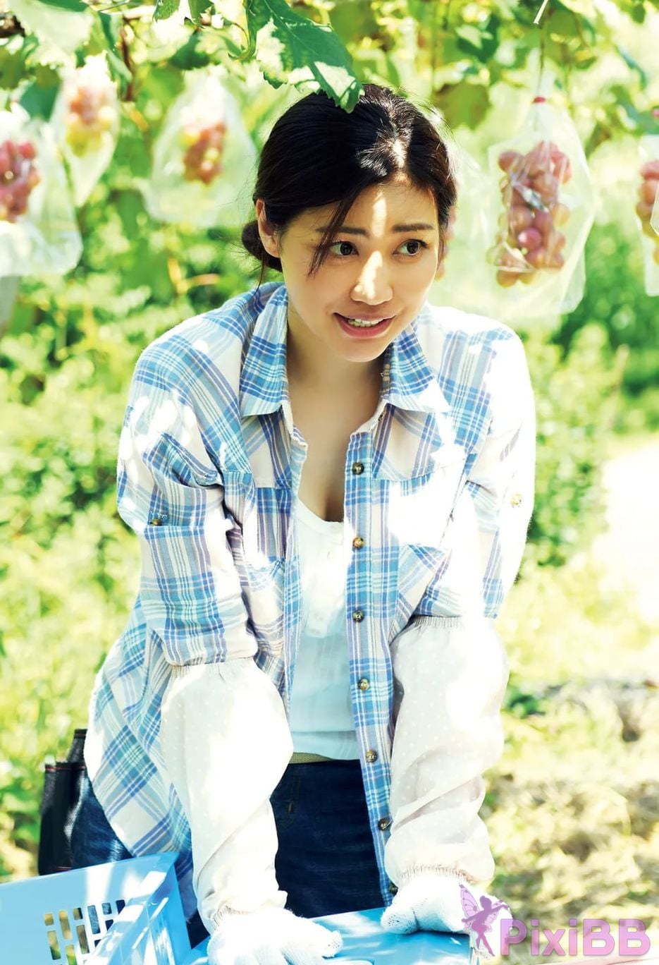 Japanese Idol Miho Abe FRIDAY GOLD get the scoop Shocking scene nude photo collection Tianfeng With making video of PixiBB.COM 009