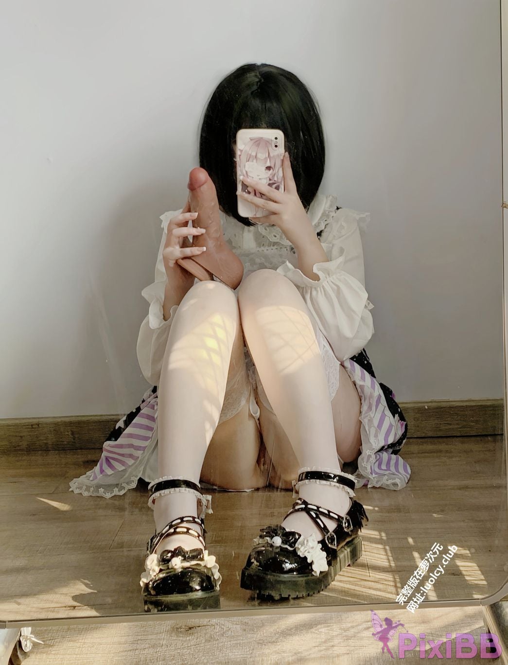 OtherXXX loveqing qaq Carbon Xiaomeng Sauce Top Breasted White Tiger Loli Welfare Subscription PixiBB.COM 010