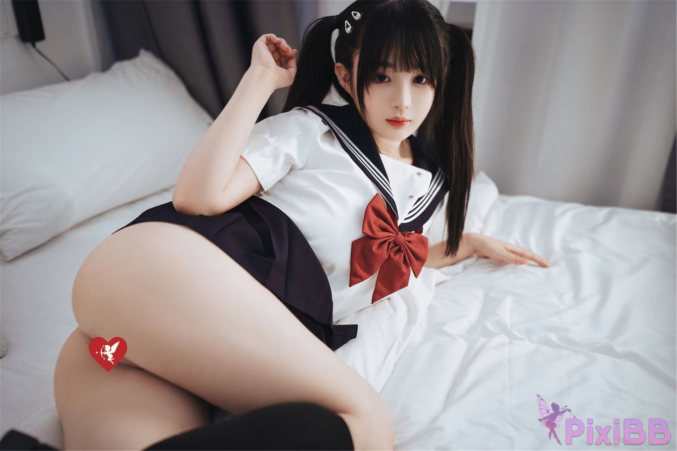Coser ying jing ning ning Vol.062 JK PixiBB.COM 015