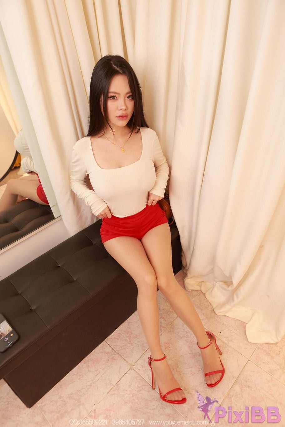 IESS Unconventional Interests No.2276 Bunny Red Pants Down PixiBB.COM 085