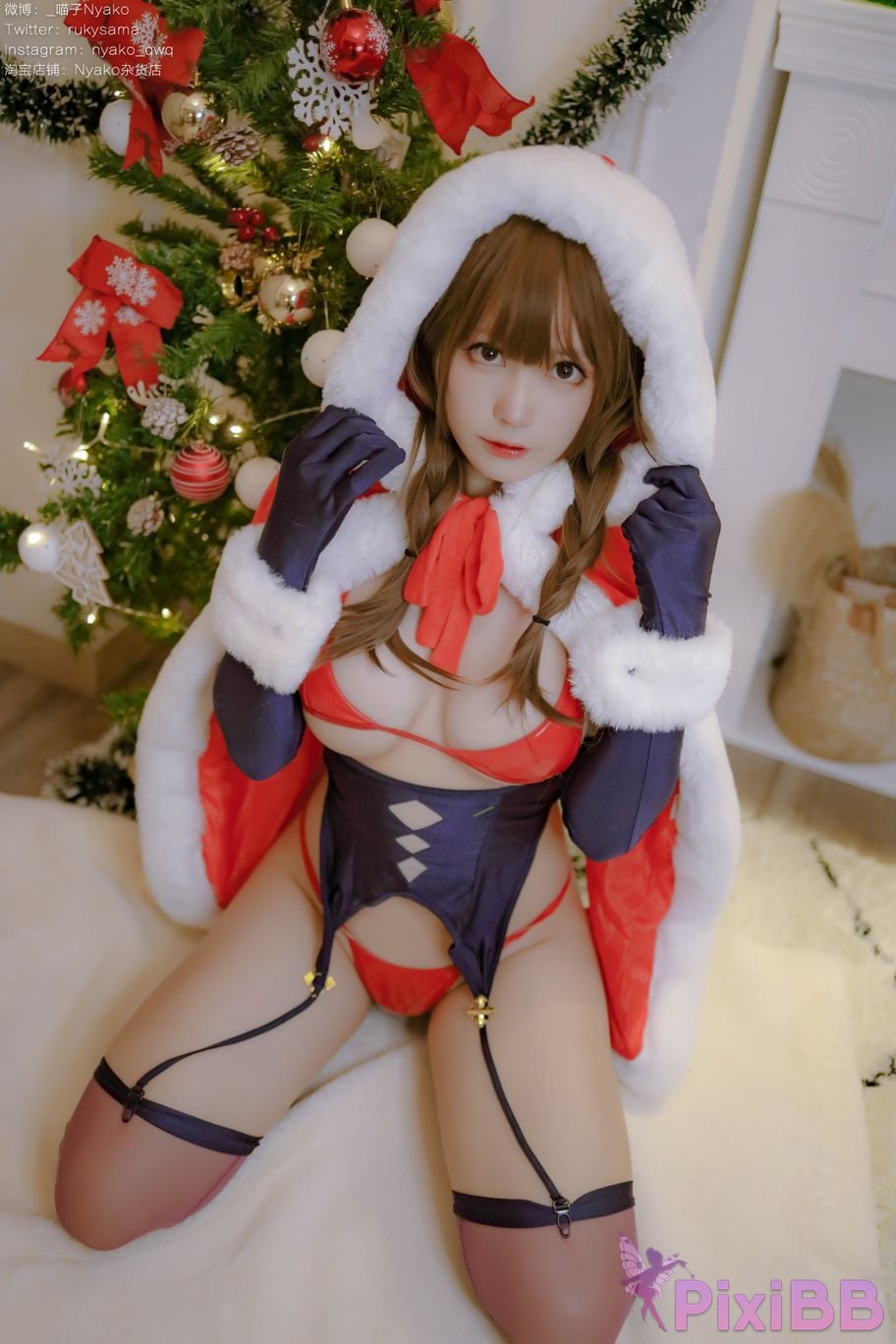Coser Nyako Christmas Bunny PixiBB.COM 012