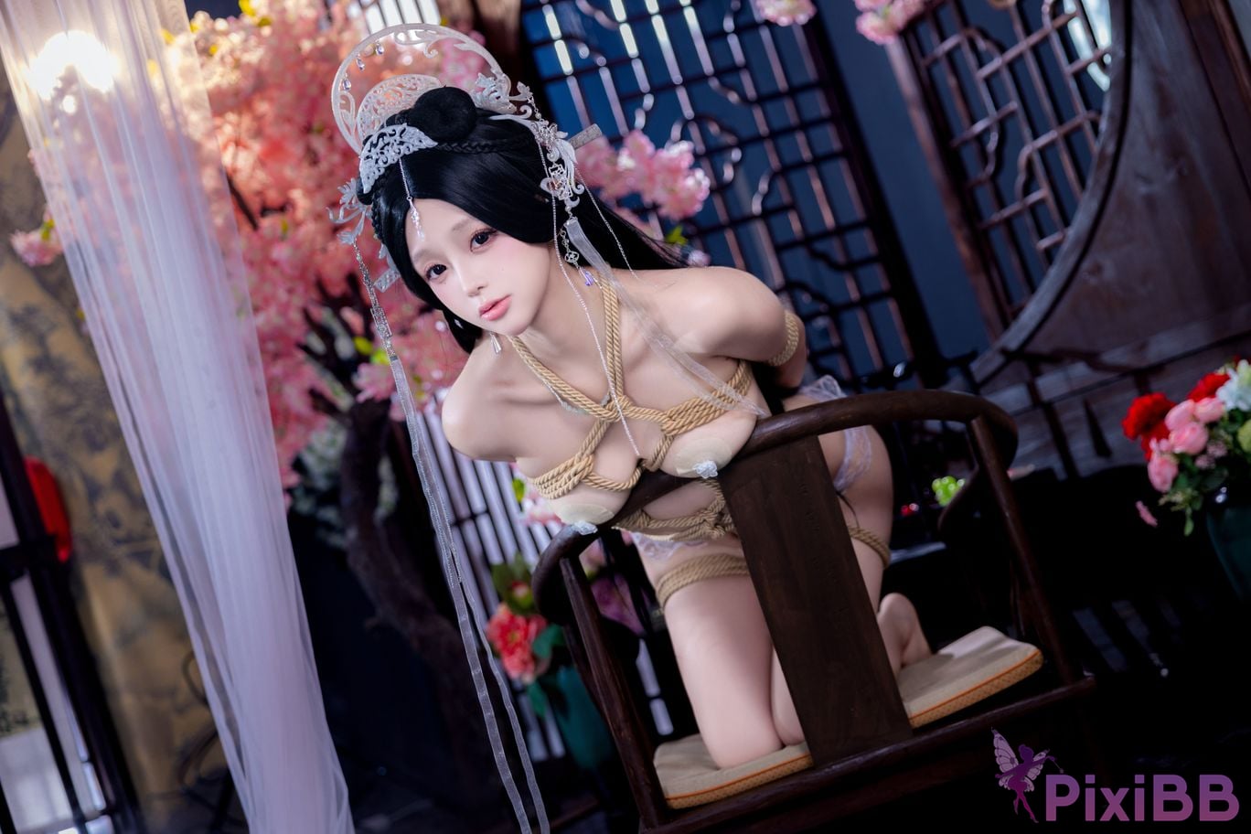 Cosplayer Hinajiao Bai Yueguang PixiBB.COM 100