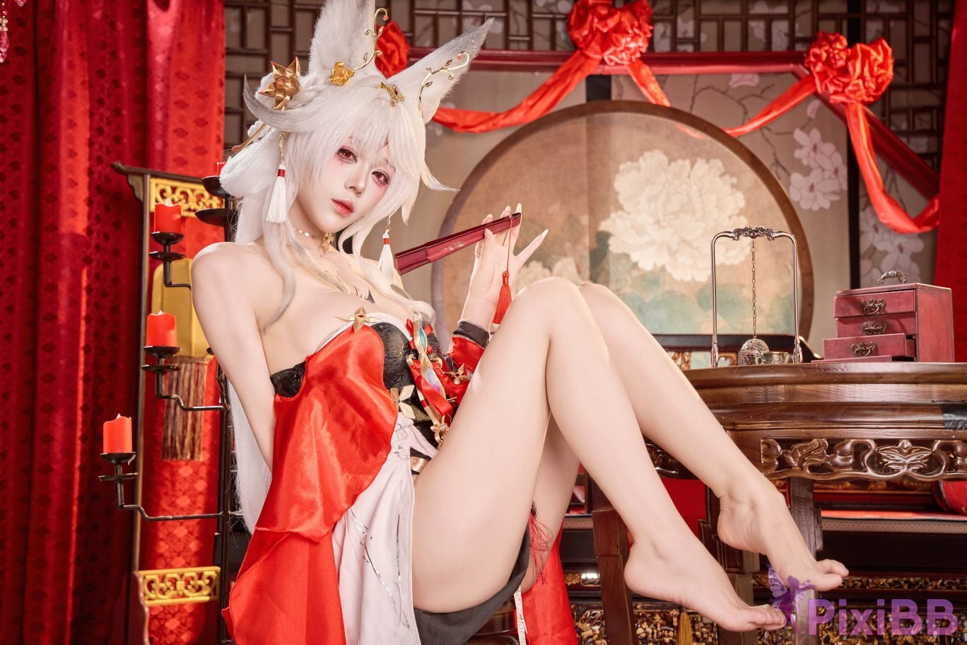 Cosplayer Nine words Ming Chao Xin Yue Fox PixiBB.COM 006