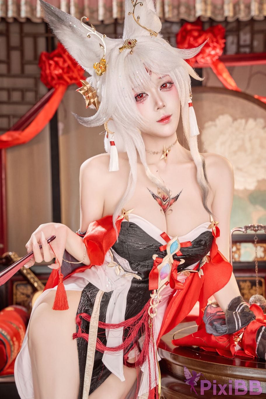 Cosplayer Nine words Ming Chao Xin Yue Fox PixiBB.COM 010