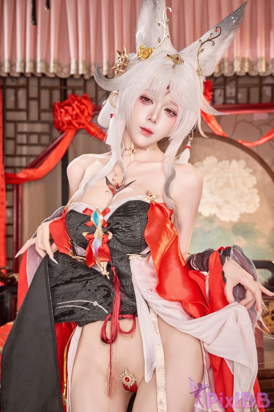 Cosplayer Nine words Ming Chao Xin Yue Fox PixiBB.COM 015