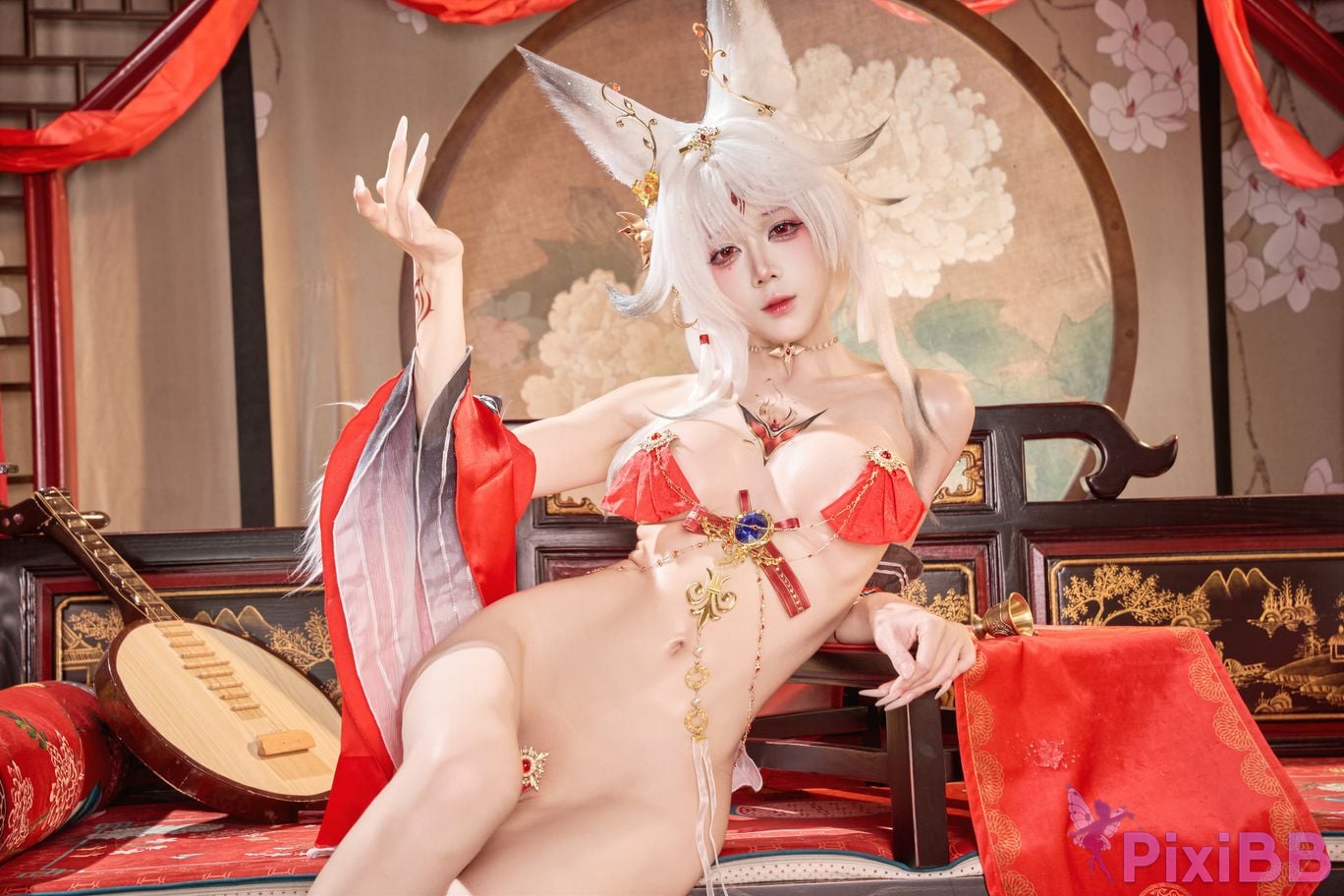 Cosplayer Nine words Ming Chao Xin Yue Fox PixiBB.COM 038