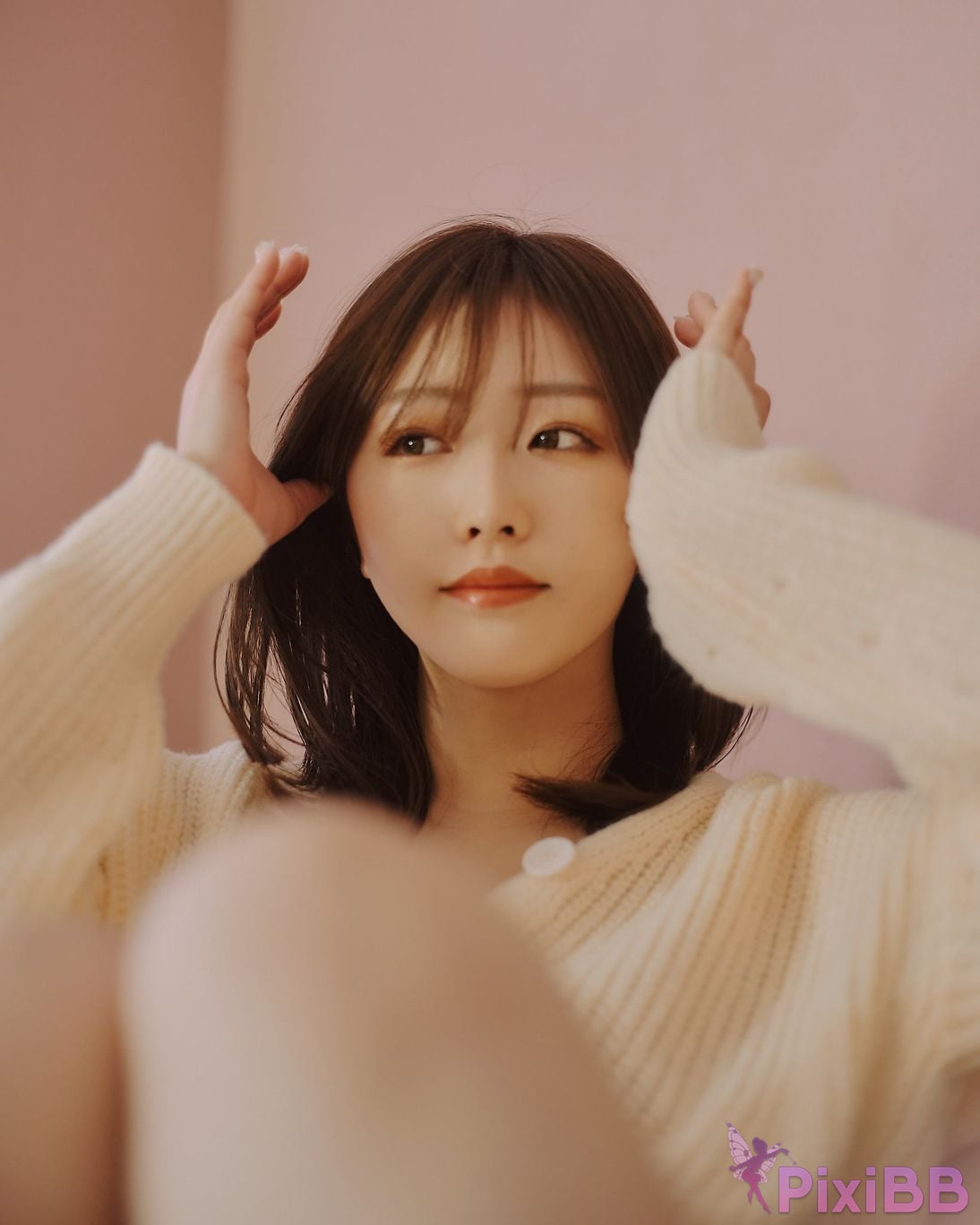 Japanese Idol Kasame Flower rain cape photo collection MerryXmas2022 PixiBB.COM 015