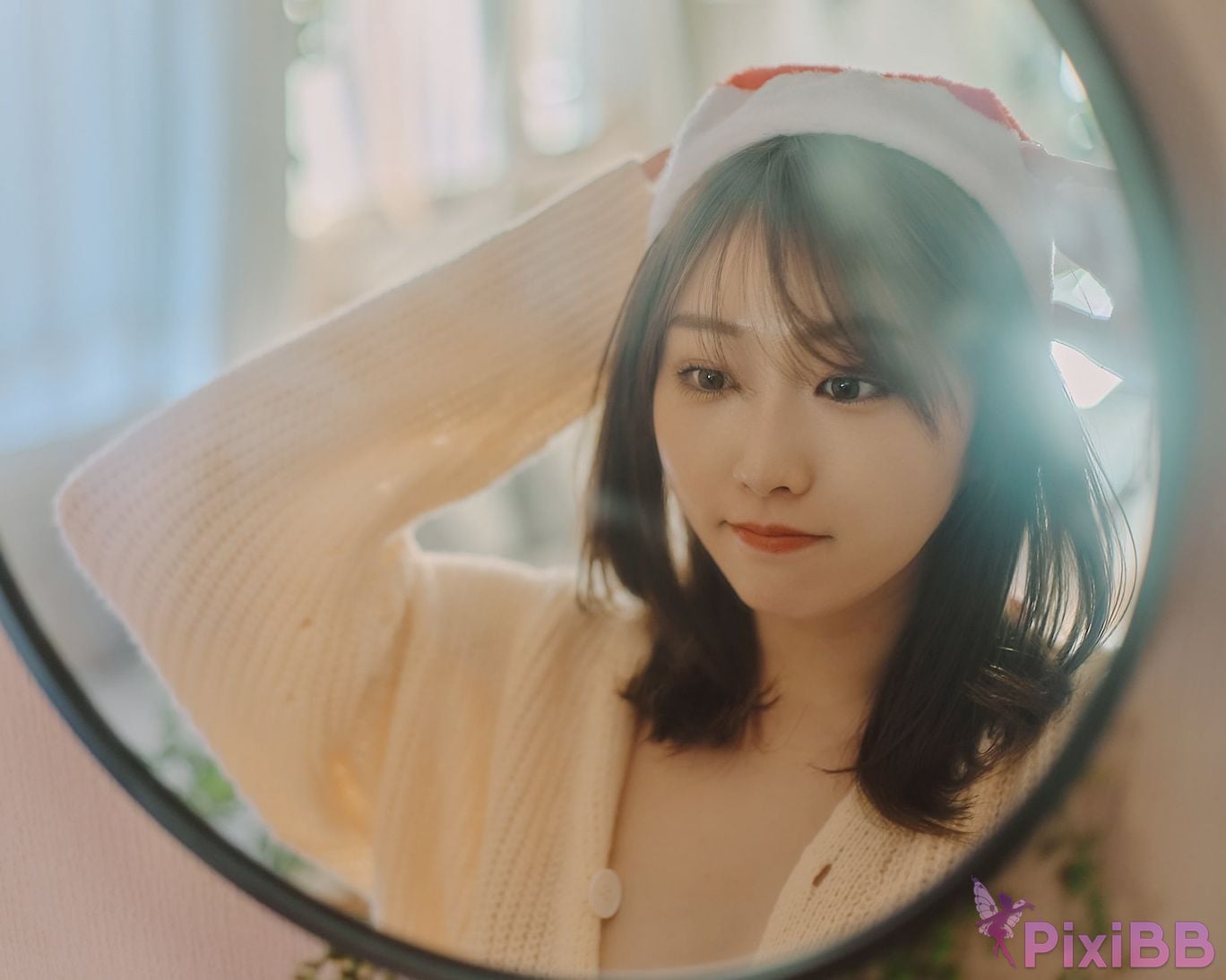 Japanese Idol Kasame Flower rain cape photo collection MerryXmas2022 PixiBB.COM 028