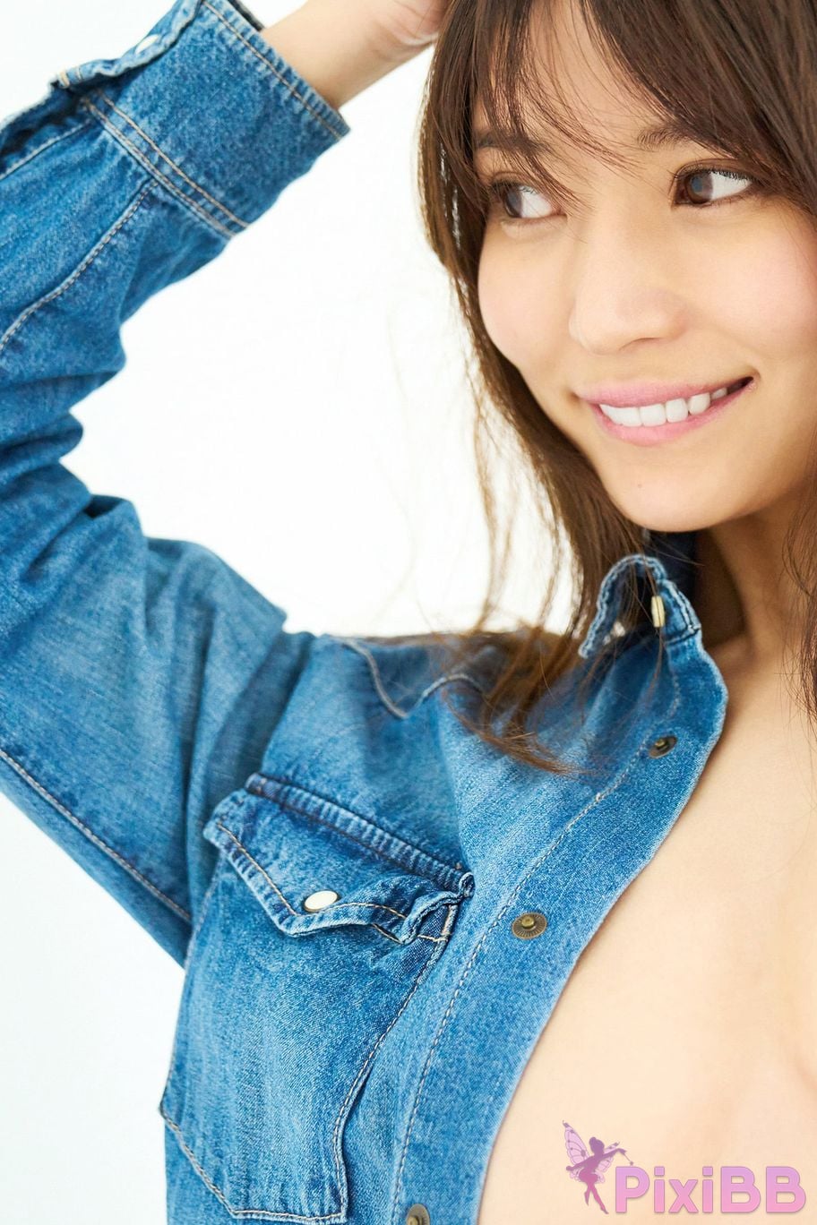 Japanese Idol Nitori Sayaka cartoon action digital photo collection hide in the night PixiBB.COM 005