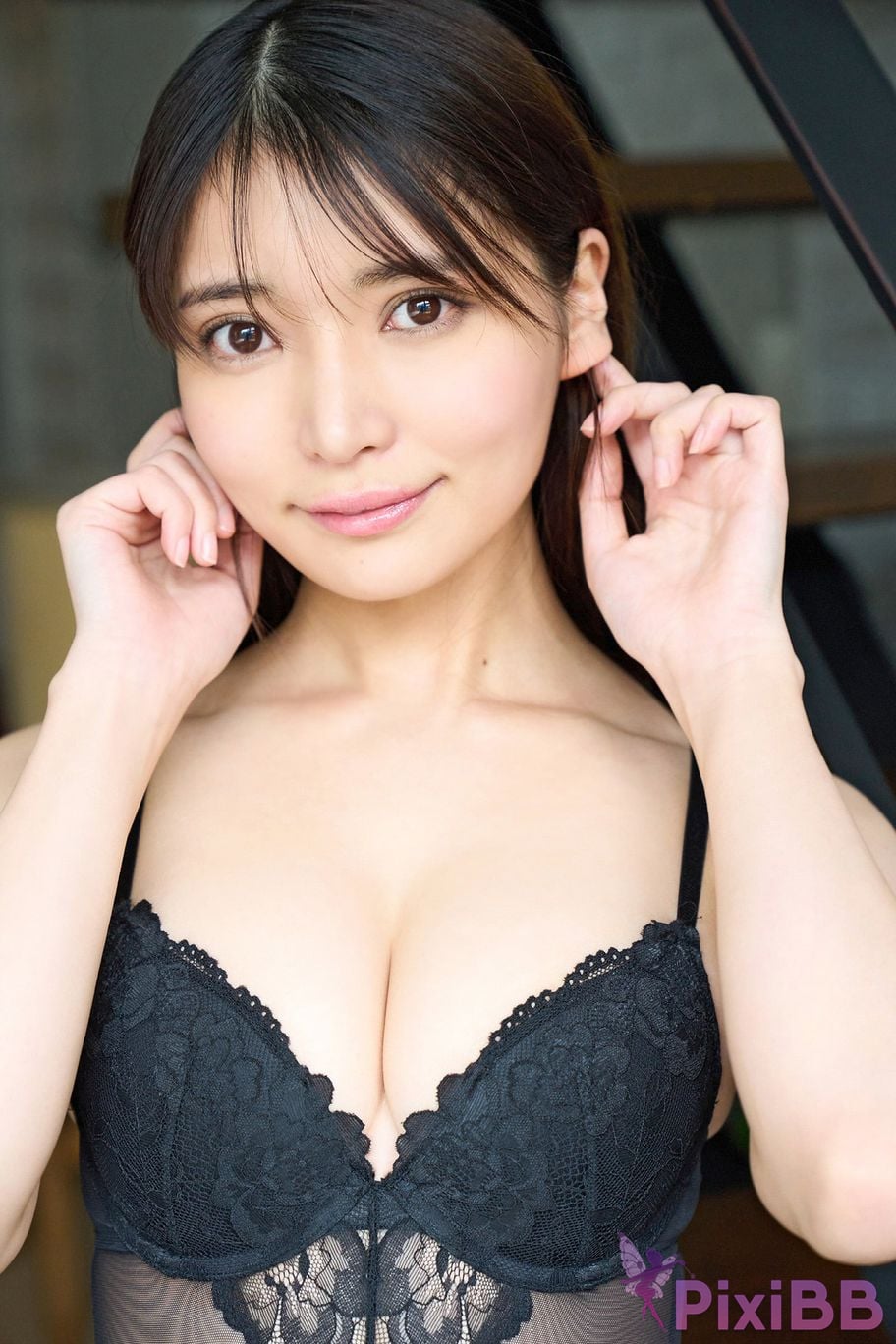 Japanese Idol Nitori Sayaka cartoon action digital photo collection hide in the night PixiBB.COM 031
