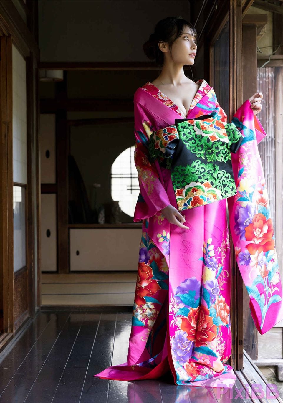 Japanese Idol Nitori Sayaka Harem fetish gravure summer illusion dreaming PixiBB.COM 030