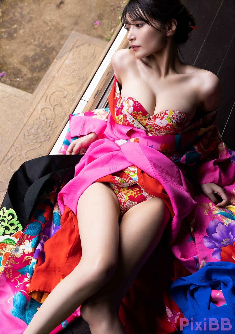 Japanese Idol Nitori Sayaka Harem fetish gravure summer illusion dreaming PixiBB.COM 032