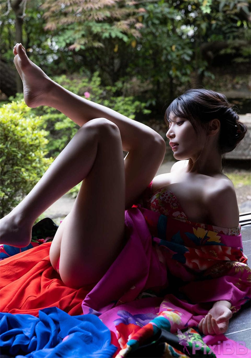 Japanese Idol Nitori Sayaka Harem fetish gravure summer illusion dreaming PixiBB.COM 033