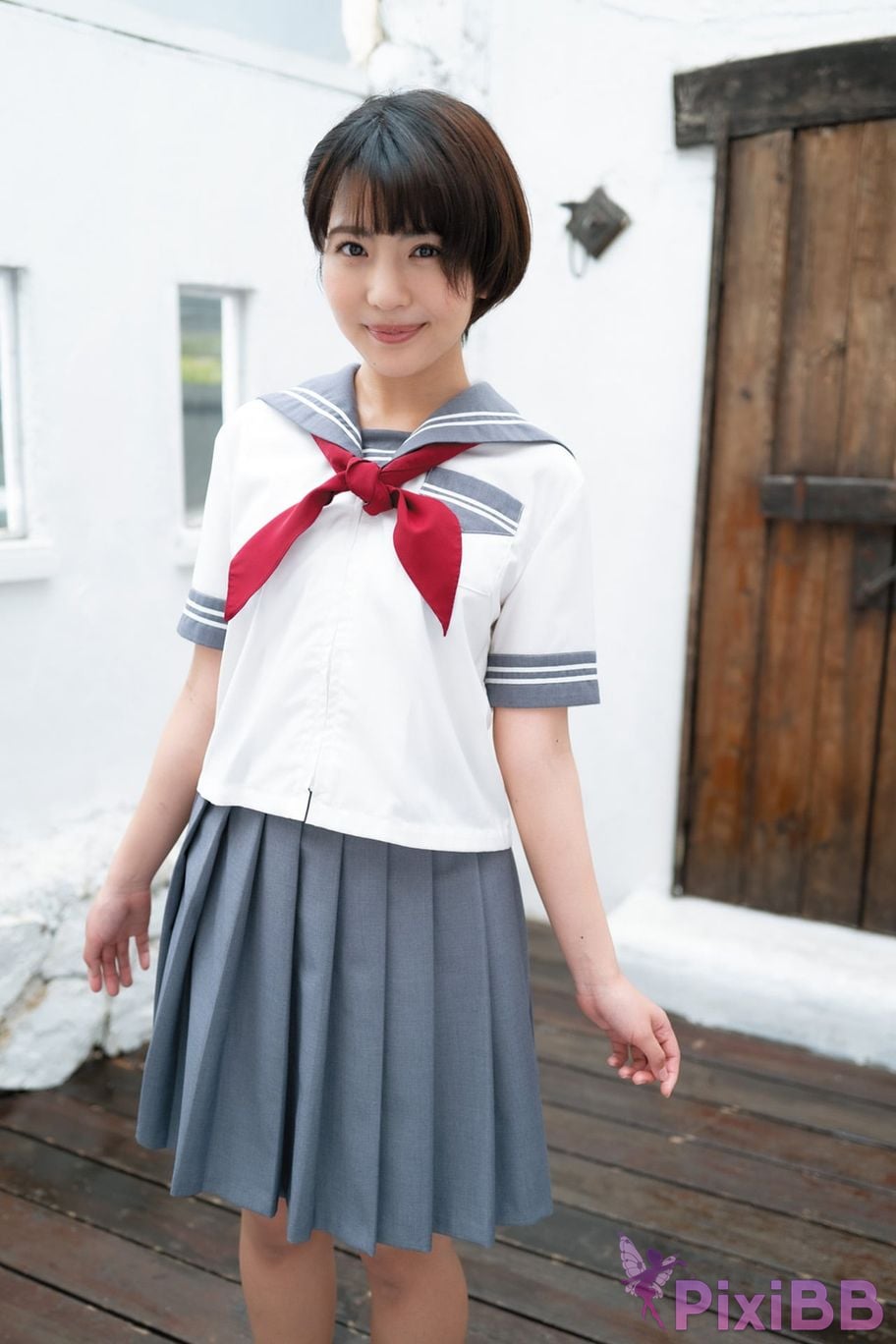 Japanese Idol Moeka Sasaki Asa Gei Secret digital photo book sister sailor special Takamines classmate PixiBB.COM 028