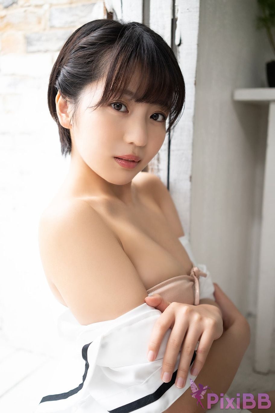 Japanese Idol Moeka Sasaki Asa Gei Secret digital photo book sister sailor special Takamines classmate PixiBB.COM 052