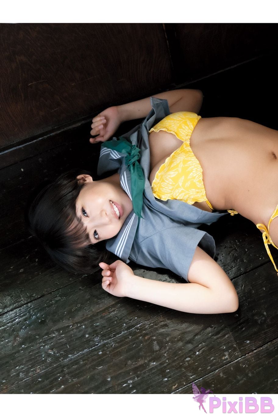 Japanese Idol Moeka Sasaki Asa Gei Secret digital photo book sister sailor special Takamines classmate PixiBB.COM 071