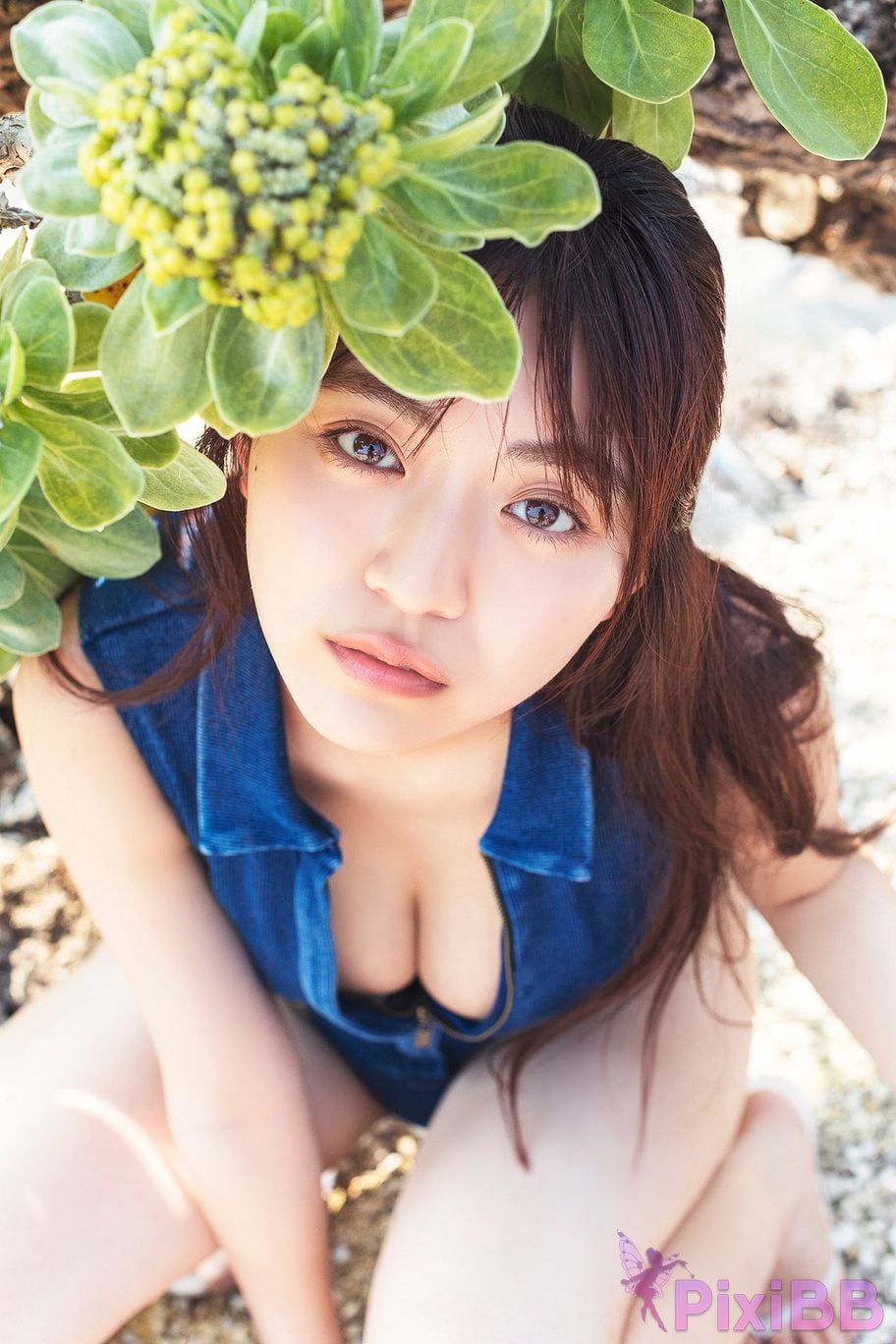 Japanese Idol Toyoda Runa Toyota Luna Expanded version Complete 50P Yanmaga Other YM 2026 issue 27 unreleased cut digital photo book PixiBB.COM 010