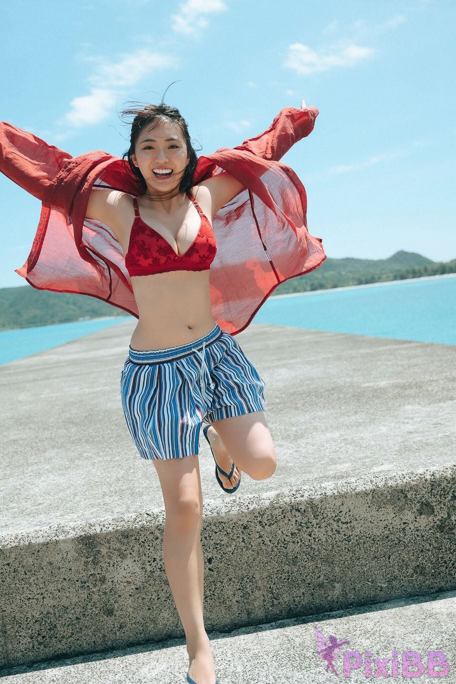 Japanese Idol Toyoda Runa Toyota Luna Expanded version Complete 50P Yanmaga Other YM 2024 issue 47 unreleased cut digital photo book PixiBB.COM 006
