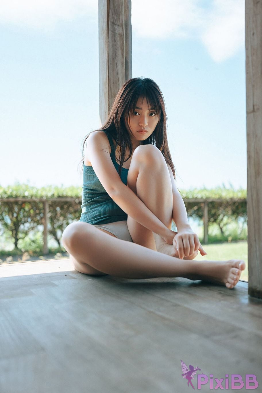 Japanese Idol Toyoda Runa Toyota Luna Expanded version Complete 50P Yanmaga Other YM 2024 issue 47 unreleased cut digital photo book PixiBB.COM 018