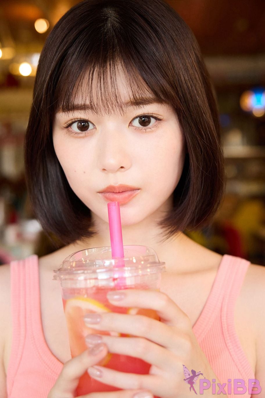 Japanese Idol Yuzuha Saeki Yanmaga Other YM 2023 issue 9 unreleased cut digital photo book PixiBB.COM 001