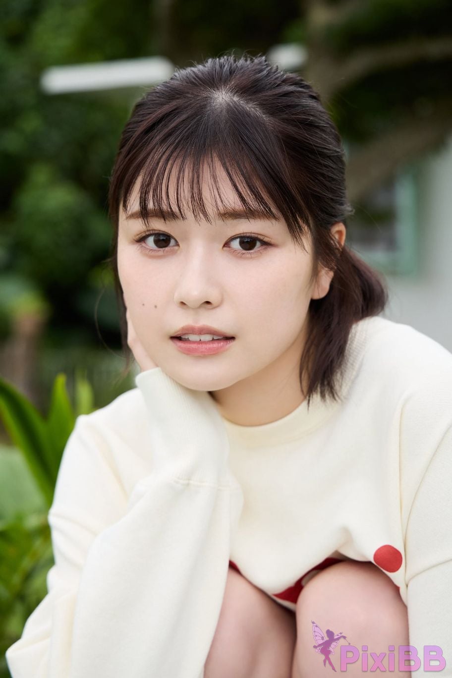 Japanese Idol Yuzuha Saeki Yanmaga Other YM 2023 issue 9 unreleased cut digital photo book PixiBB.COM 025