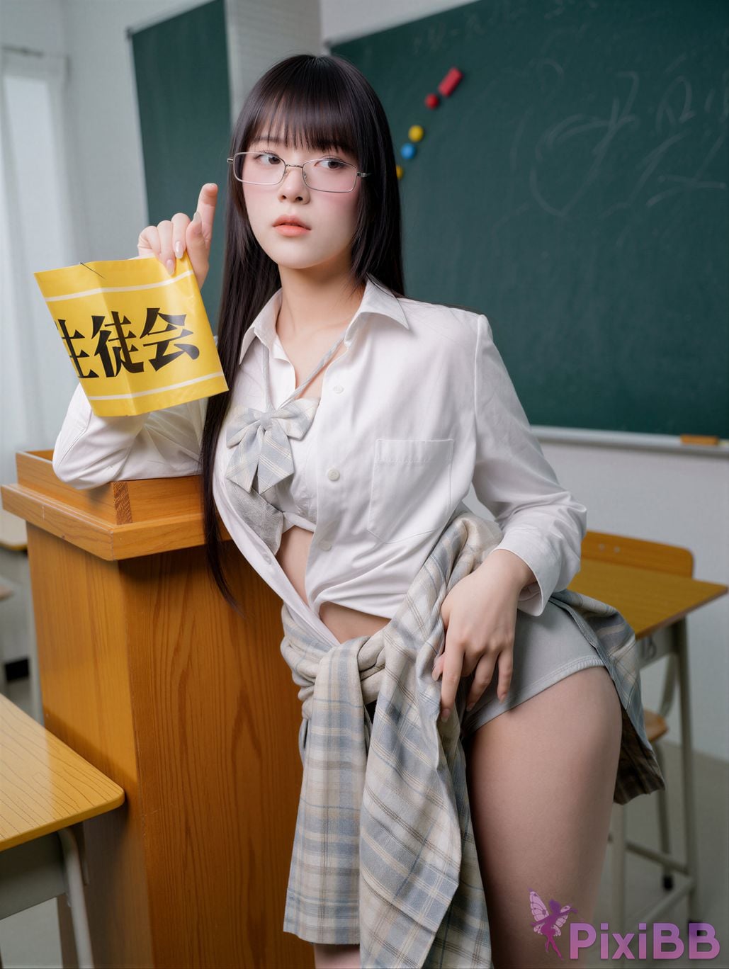 AI Enhanced LingChen After School PixiBB.COM 008