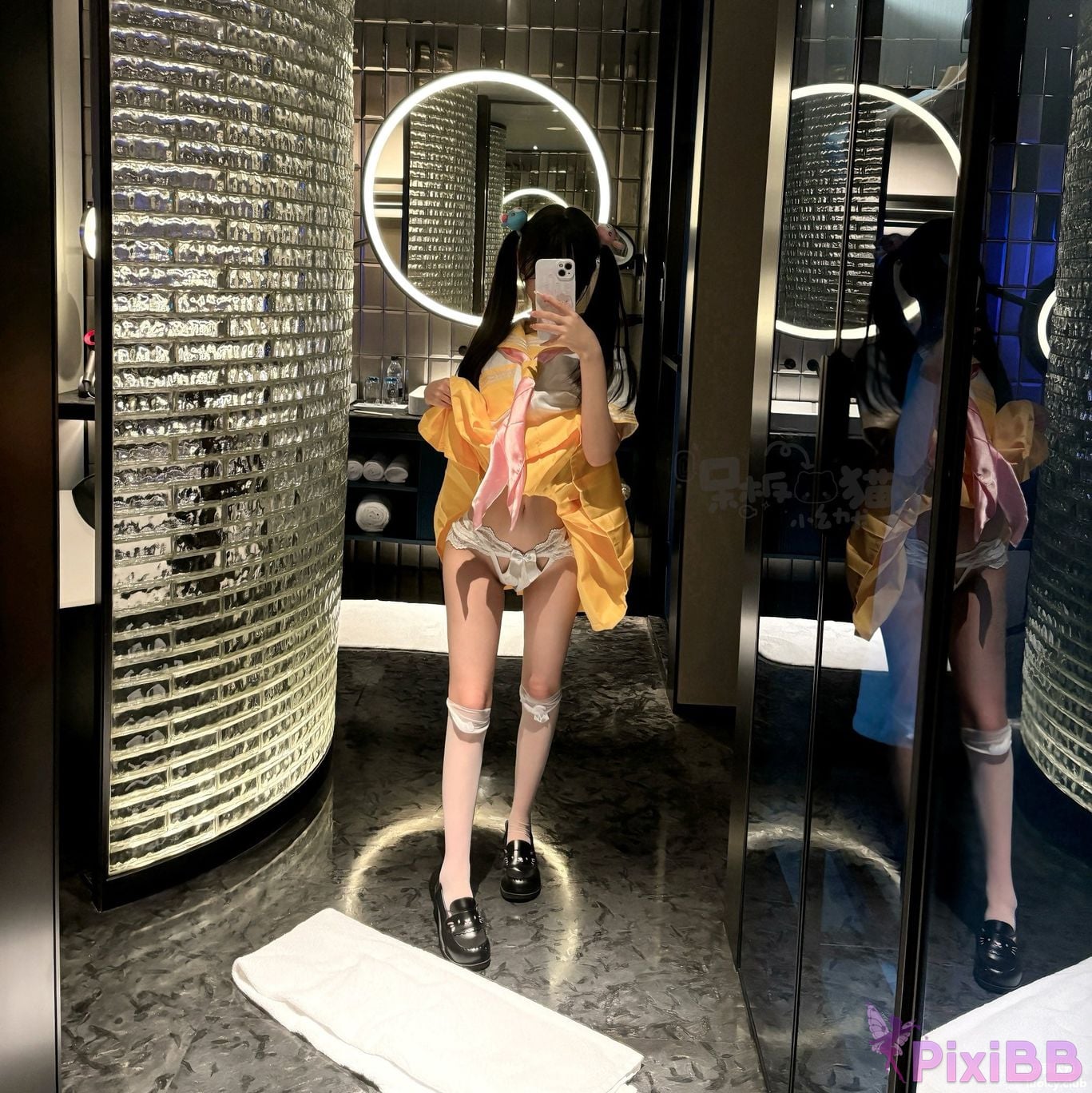 OtherXXX puppy pvq Xiaoyijiang Top small breasts double ponytail loli Fund owner sex subscription PixiBB.COM 077