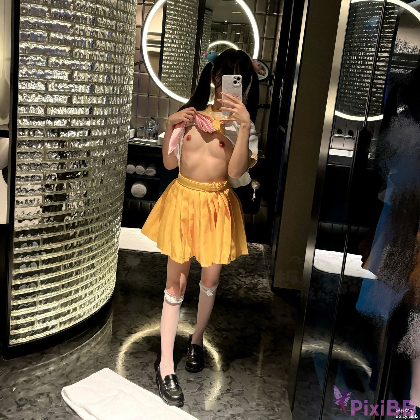 OtherXXX puppy pvq Xiaoyijiang Top small breasts double ponytail loli Fund owner sex subscription PixiBB.COM 078