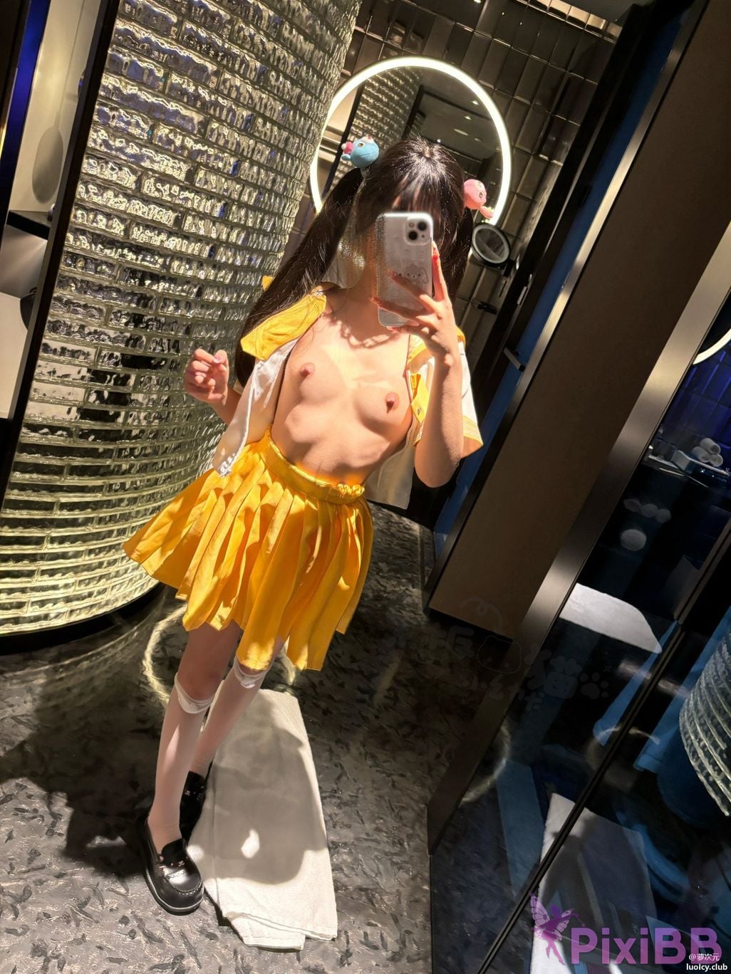 OtherXXX puppy pvq Xiaoyijiang Top small breasts double ponytail loli Fund owner sex subscription PixiBB.COM 080