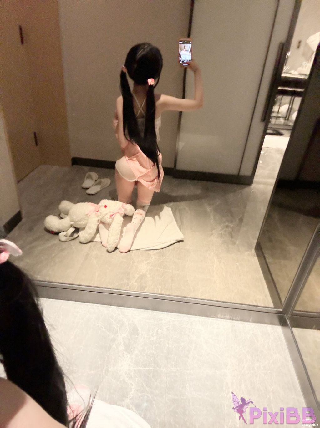 OtherXXX puppy pvq Xiaoyijiang Top small breasts double ponytail loli Fund owner sex subscription PixiBB.COM 081