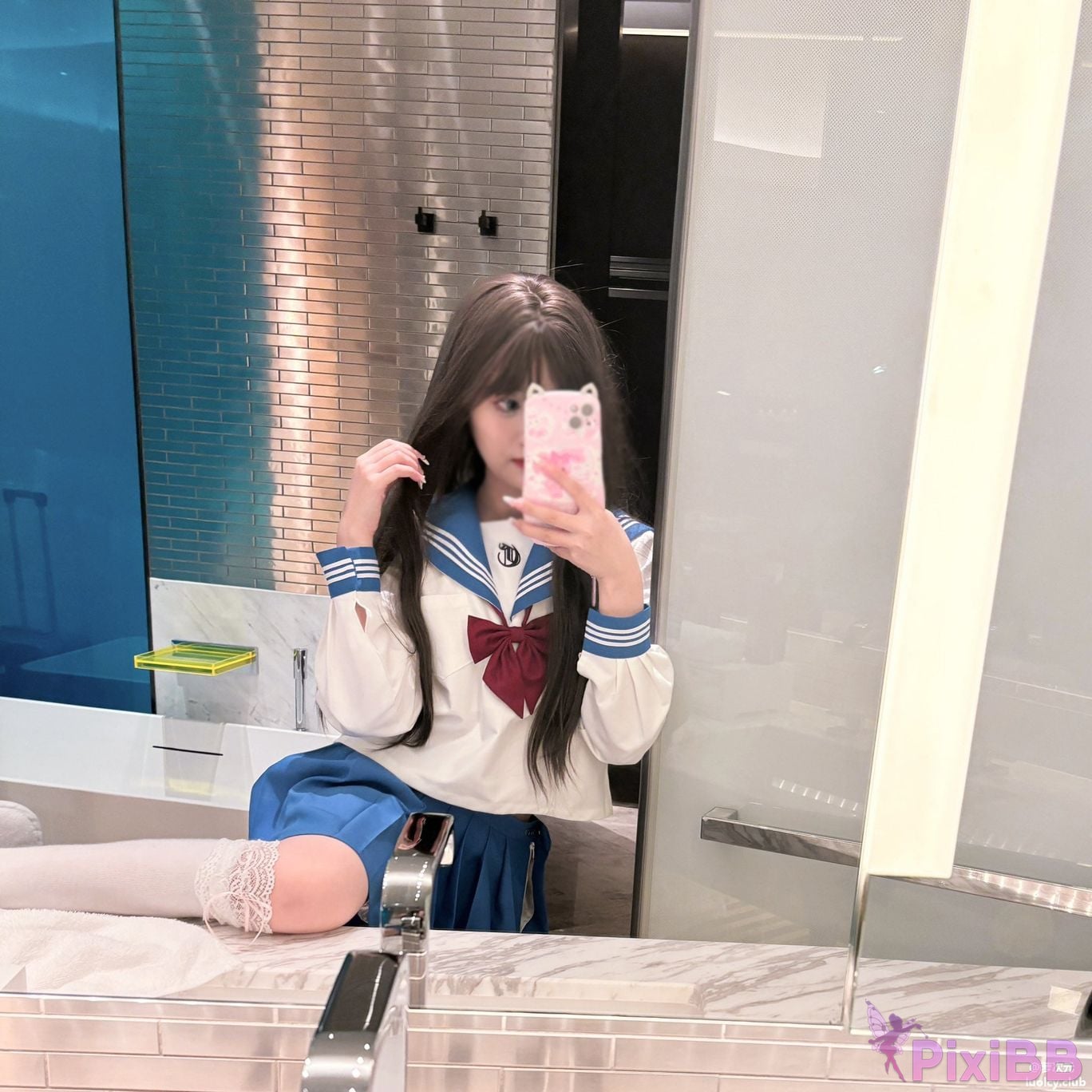 OtherXXX puppy pvq Xiaoyijiang Top small breasts double ponytail loli Fund owner sex subscription PixiBB.COM 093