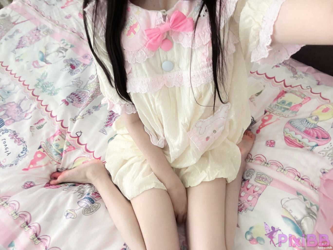 OtherXXX puppy pvq Xiaoyijiang Top small breasts double ponytail loli Fund owner sex subscription PixiBB.COM 096