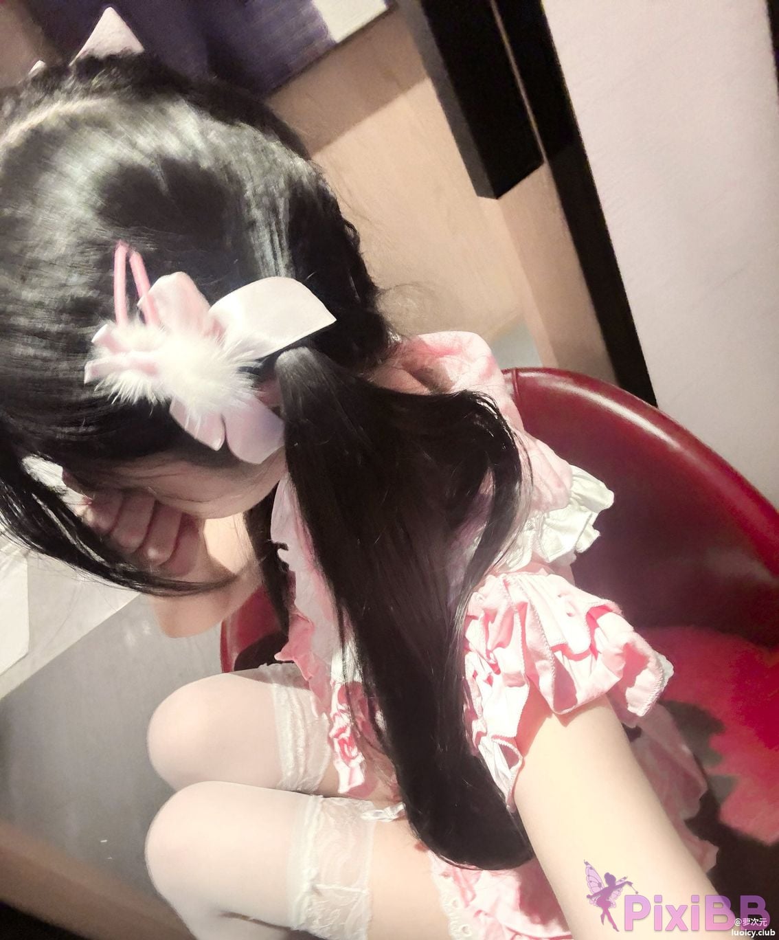 OtherXXX puppy pvq Xiaoyijiang Top small breasts double ponytail loli Fund owner sex subscription PixiBB.COM 109