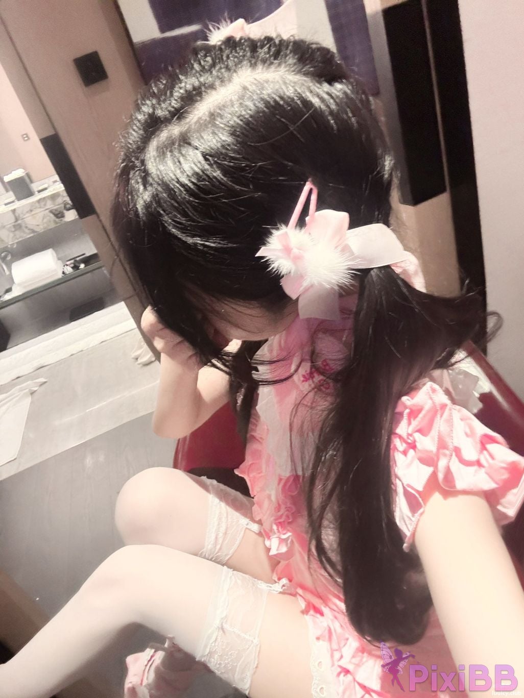 OtherXXX puppy pvq Xiaoyijiang Top small breasts double ponytail loli Fund owner sex subscription PixiBB.COM 110