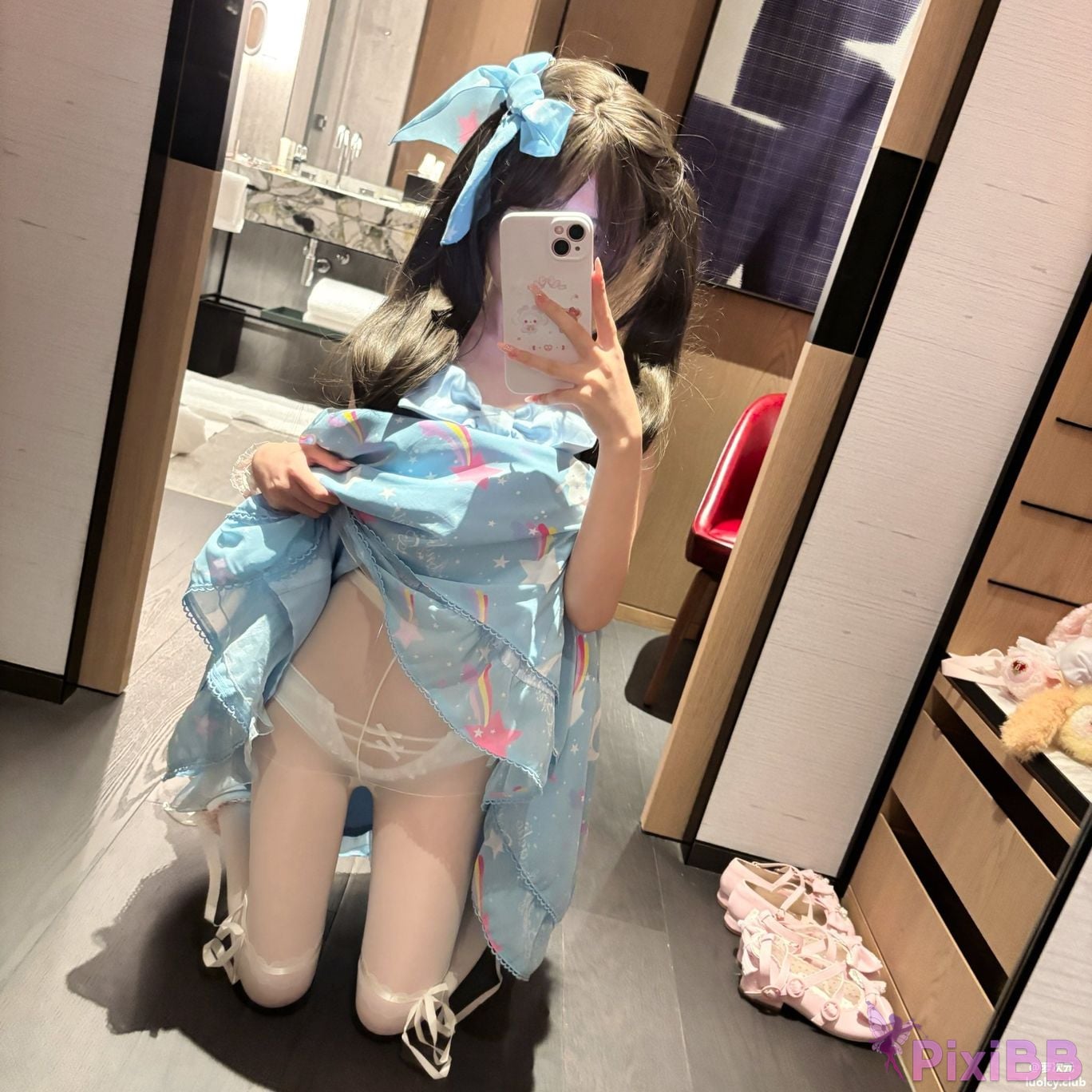 OtherXXX puppy pvq Xiaoyijiang Top small breasts double ponytail loli Fund owner sex subscription PixiBB.COM 131