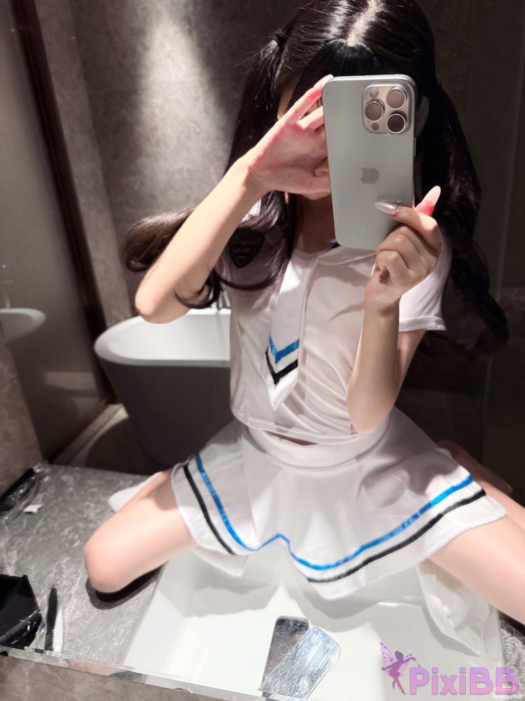 OtherXXX puppy pvq Xiaoyijiang Top small breasts double ponytail loli Fund owner sex subscription PixiBB.COM 154