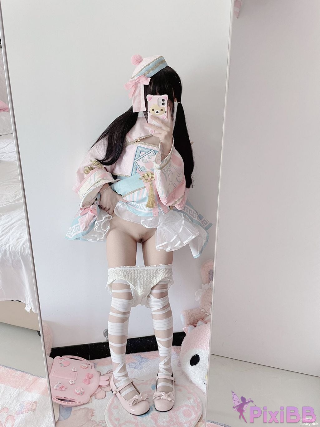 OtherXXX puppy pvq Xiaoyijiang Top small breasts double ponytail loli Fund owner sex subscription PixiBB.COM 173