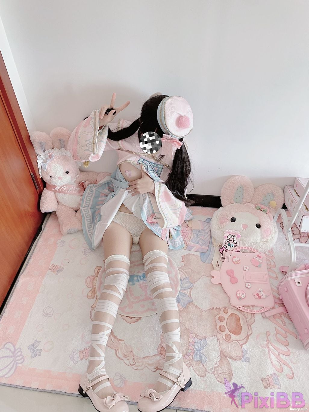 OtherXXX puppy pvq Xiaoyijiang Top small breasts double ponytail loli Fund owner sex subscription PixiBB.COM 188