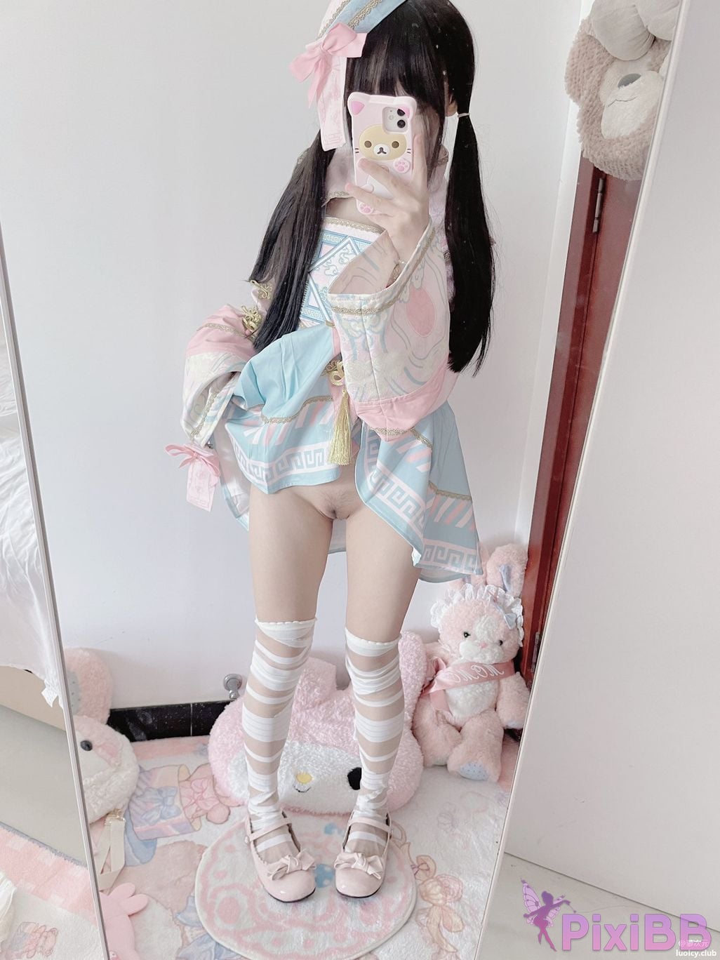 OtherXXX puppy pvq Xiaoyijiang Top small breasts double ponytail loli Fund owner sex subscription PixiBB.COM 192