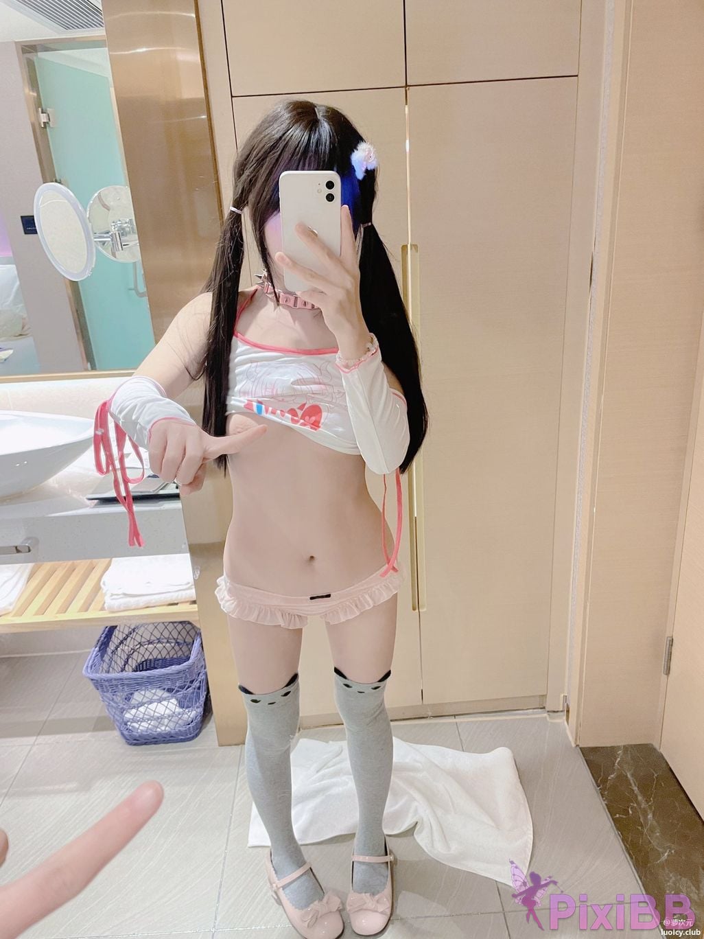 OtherXXX puppy pvq Xiaoyijiang Top small breasts double ponytail loli Fund owner sex subscription PixiBB.COM 211